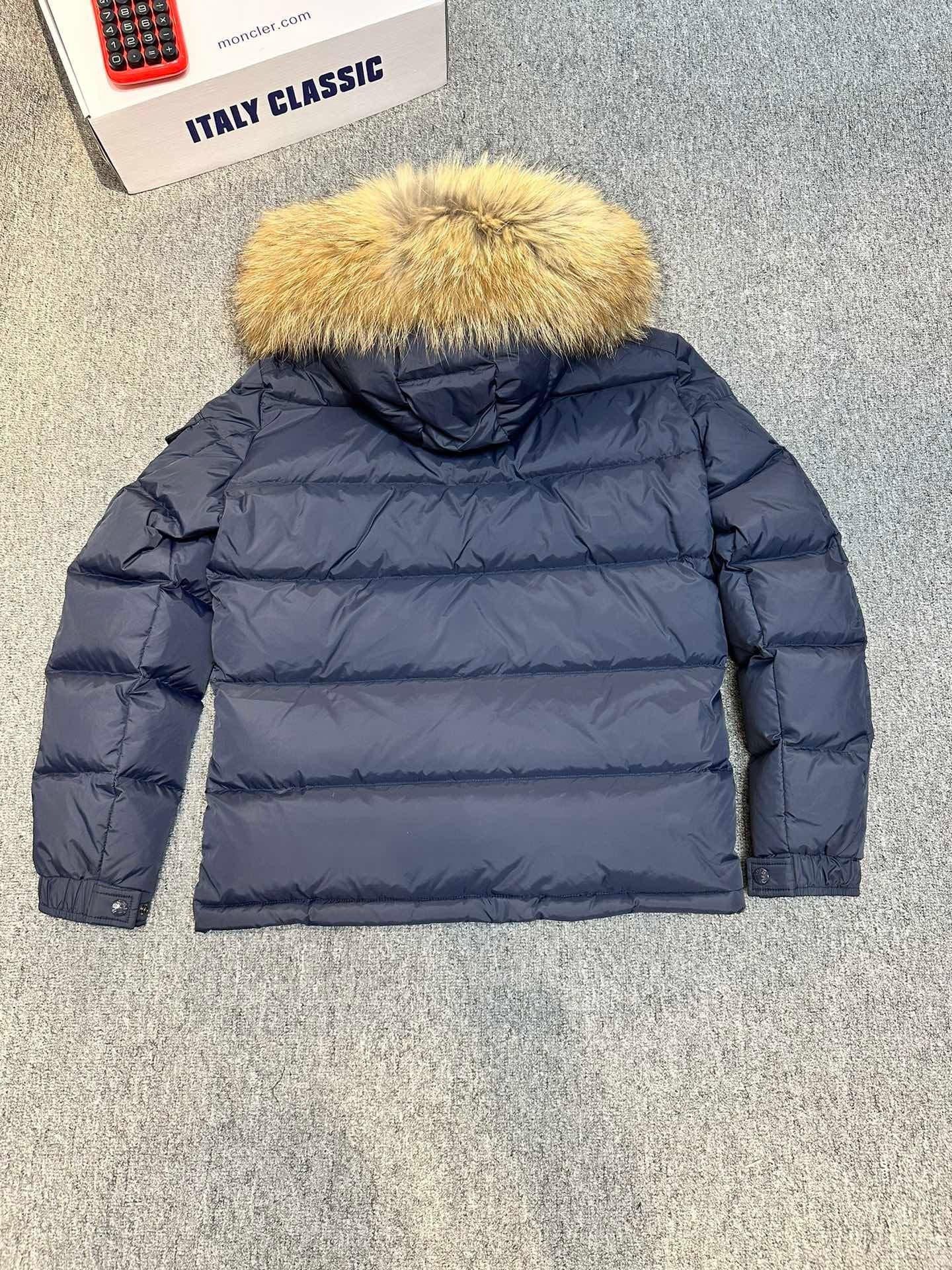 Doudoune Moncler Mayaf Bleu Marine
