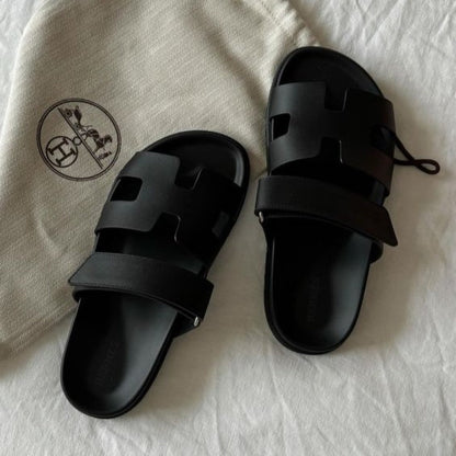 Claquettes Chypre Noir