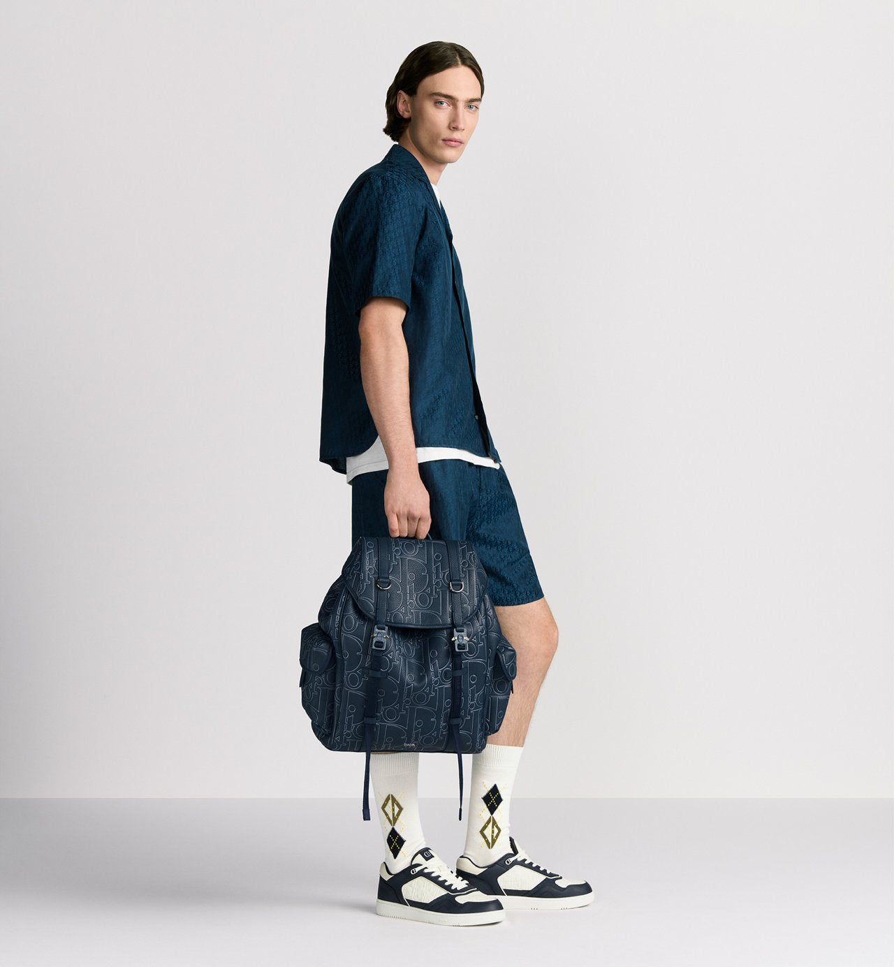 Sac à dos à rabat Dior Hit The Road