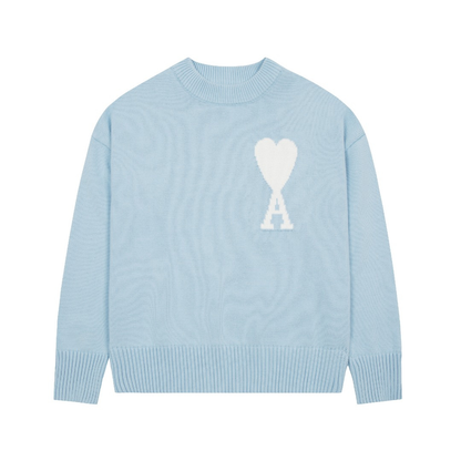 Pull Ami Paris Bleu