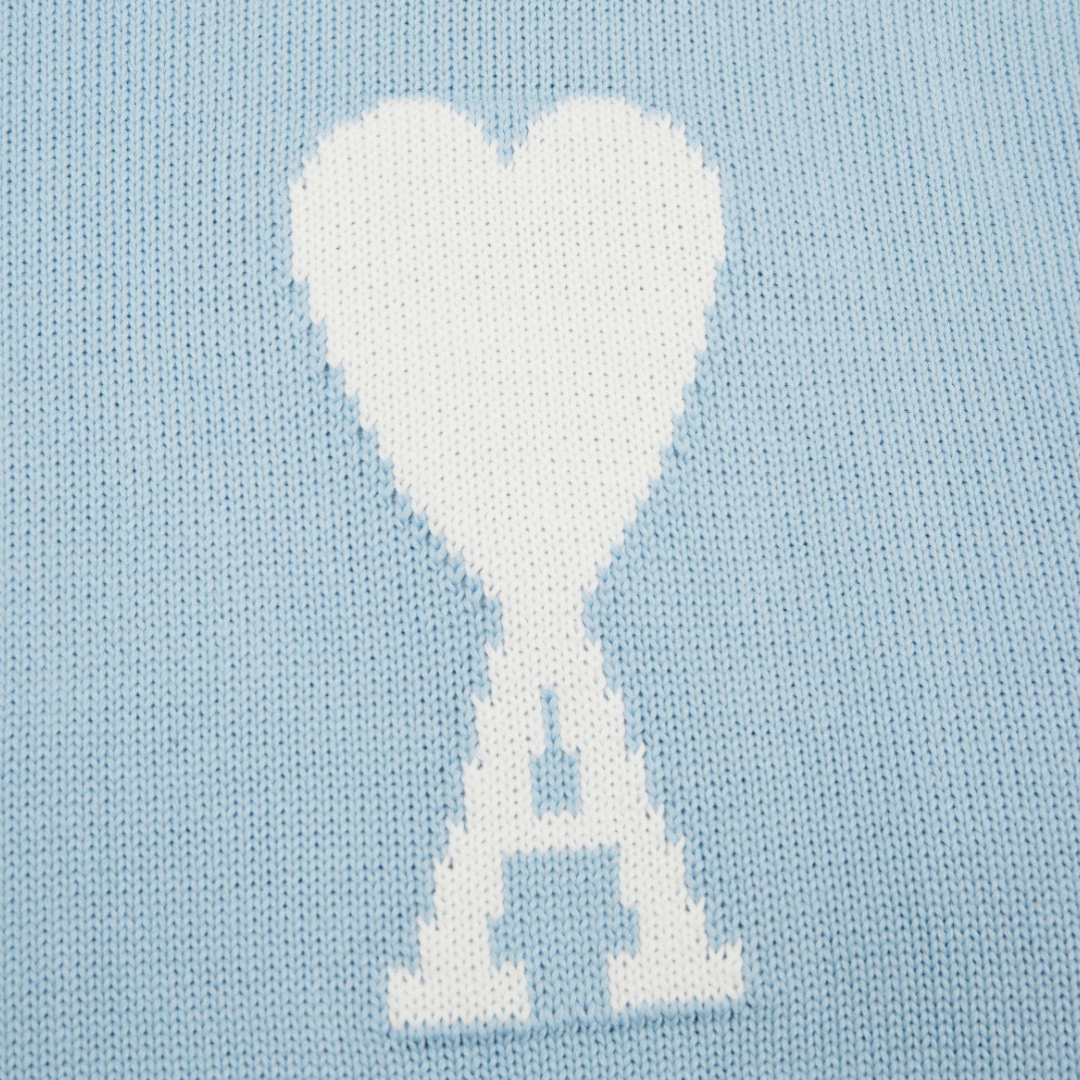 Pull Ami Paris Bleu