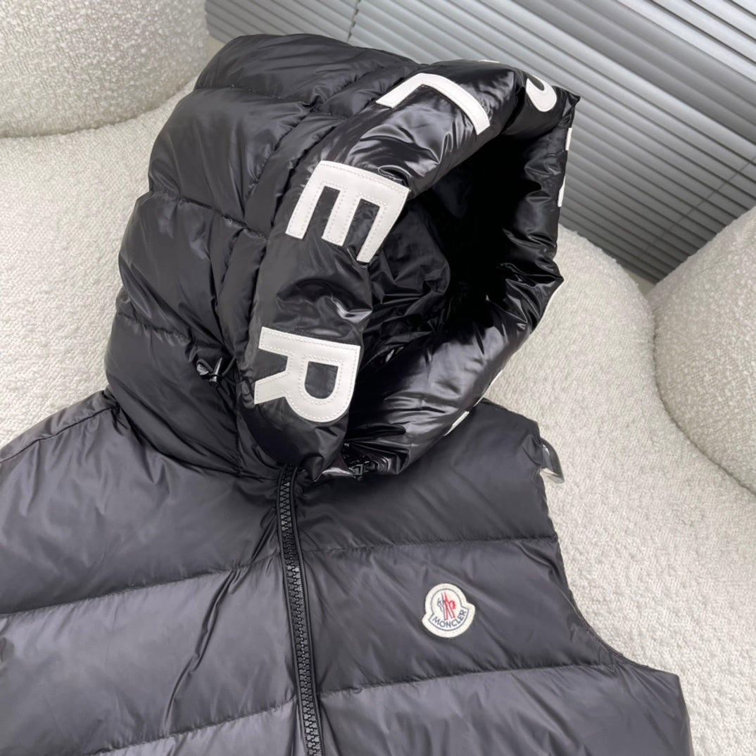 Doudoune Moncler Sans Manche Montreuil Noir