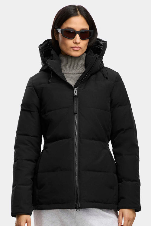 Parka Canada Goose Chelsea Noir Black Label Femme