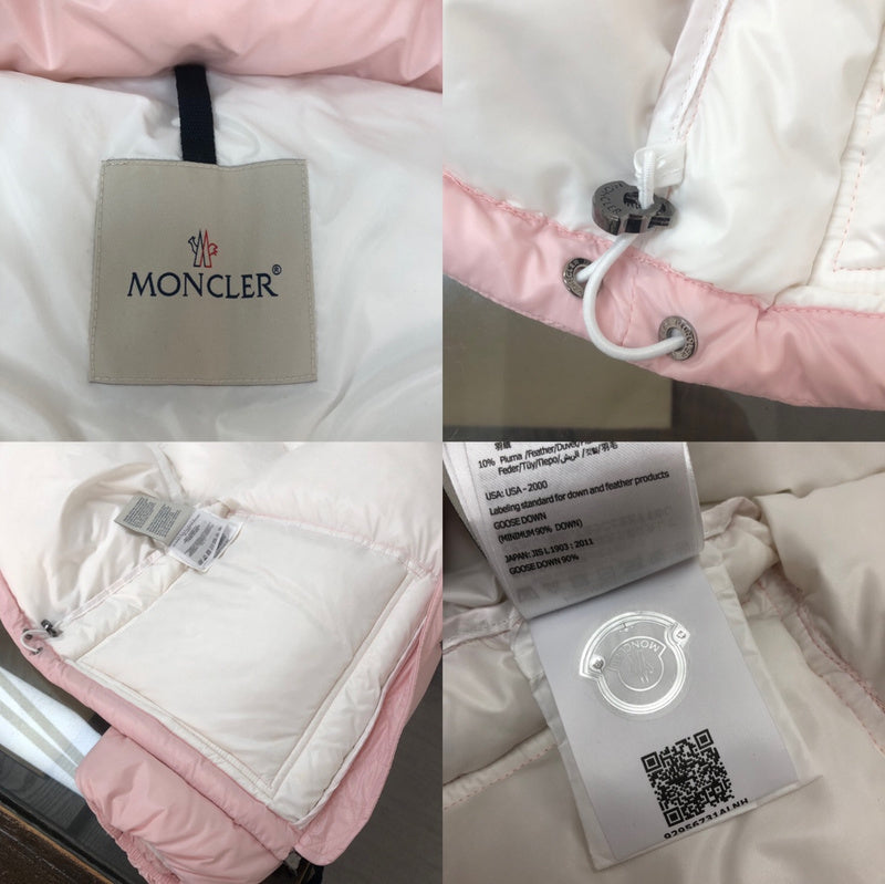 Doudoune Moncler Abbaye Marron