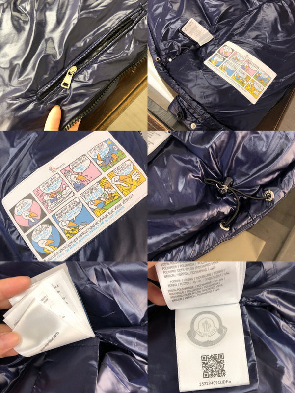 Doudoune Moncler Montbeliard Bleu