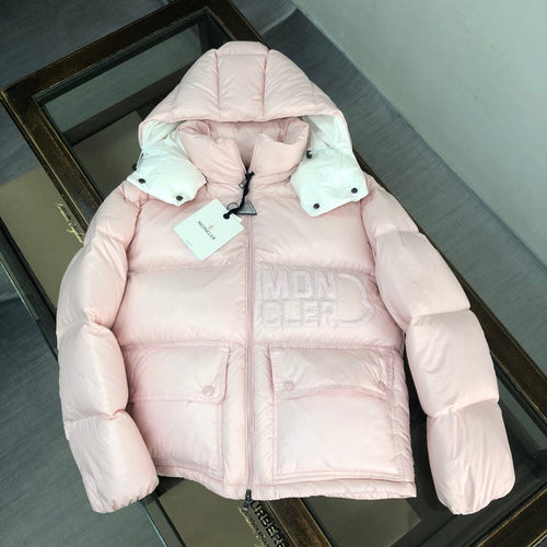 Doudoune Moncler Abbaye Rose