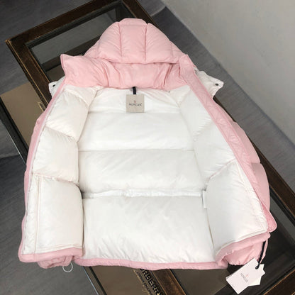 Doudoune Moncler Abbaye Rose