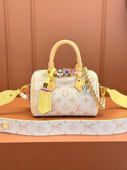 Sac LV Speedy 18 Bandoulière
