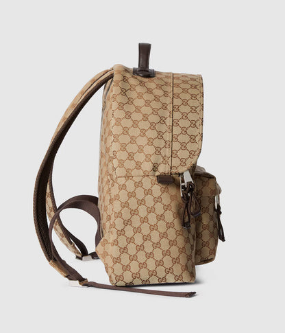 Sac à dos en toile GG moyen format