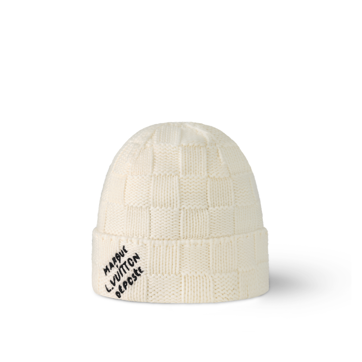 Bonnet et Écharpe Écharpe Damier Snug Crème
