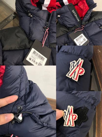 Doudoune Moncler Ski Camurac Bleu nuit