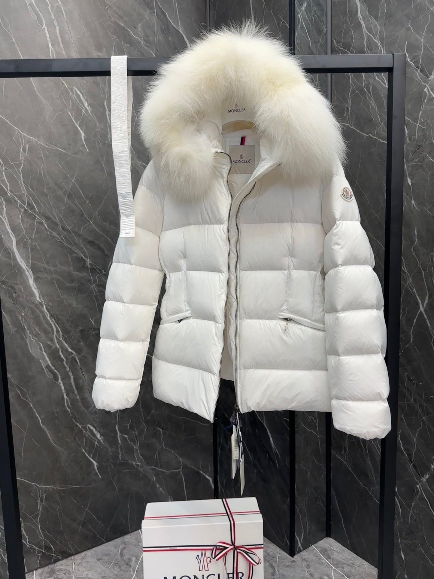 Doudoune Moncler Femme Blanche