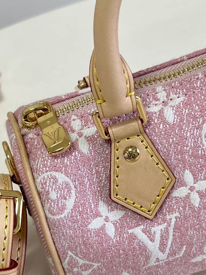 Sac LV Nano Speedy Rose