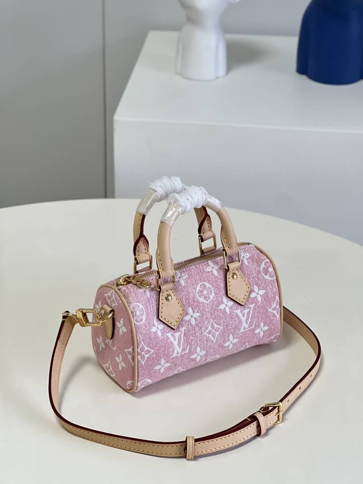 Sac LV Nano Speedy Rose
