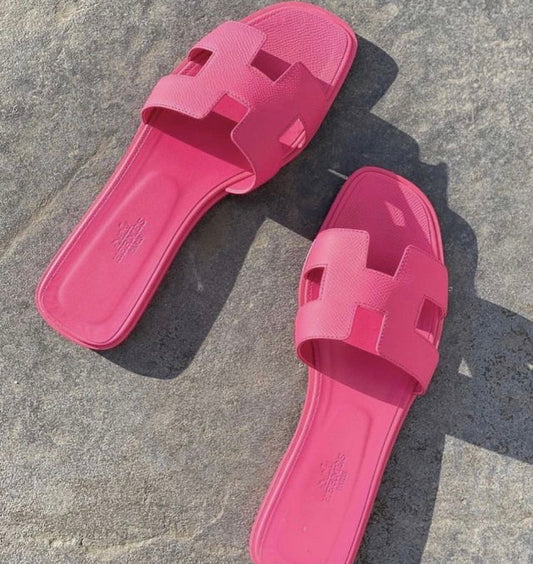 Claquettes Oran Rose