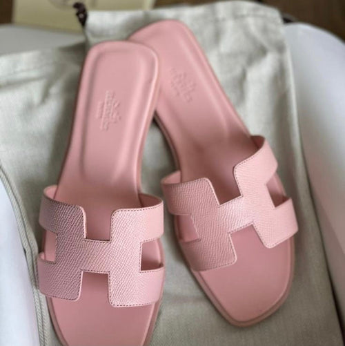 Claquettes Oran Rose Clair