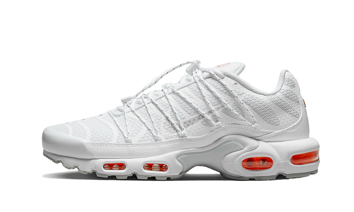 Nike® Air Max Plus Utility White Safety Orange
