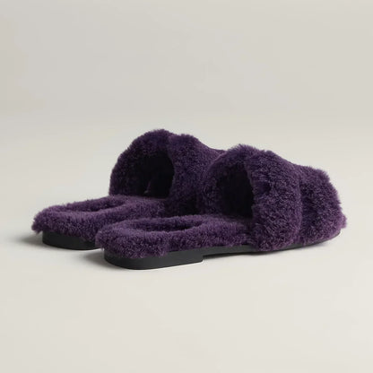 Sandales Oran - violet foncé